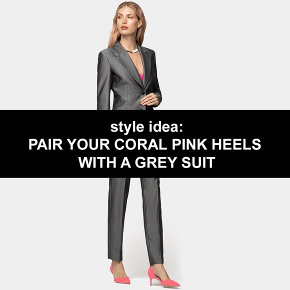 Journee Collection Pumps, Mary Jane Style | Make Coral Pink Your POP of color - Picture 10 of 11